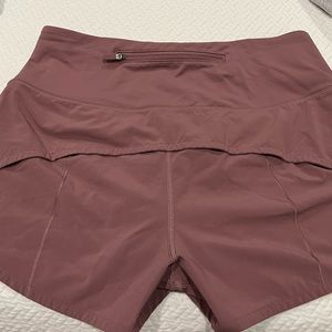 Lululemon shorts size 4 mauve color